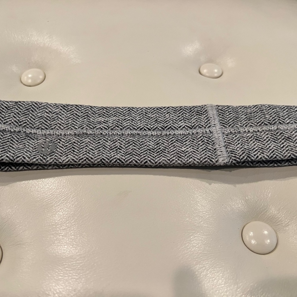 Lululemon Headband, Black/White